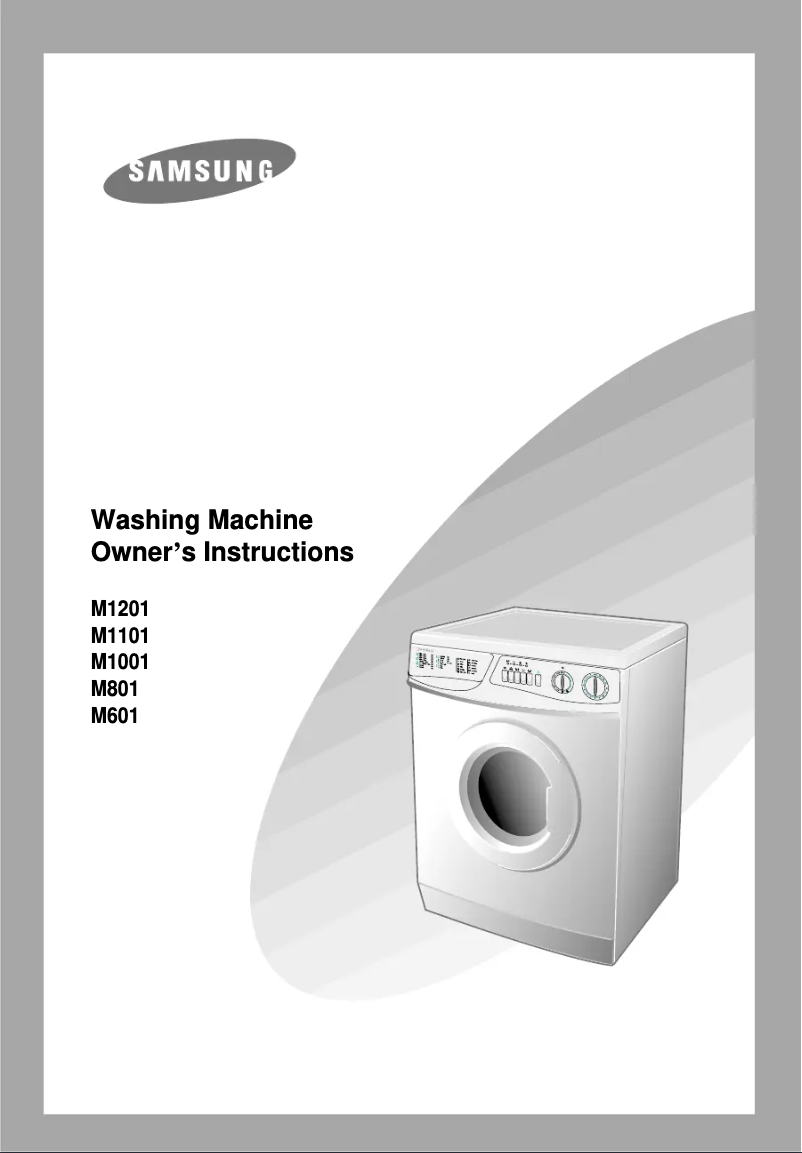 Page n°1 - Manuel utilisateur Samsung M1201