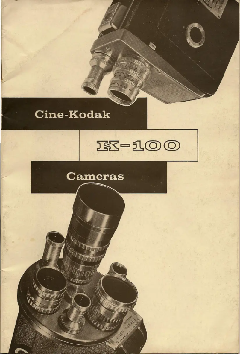 Page n°1 - Manuel utilisateur Kodak K-100