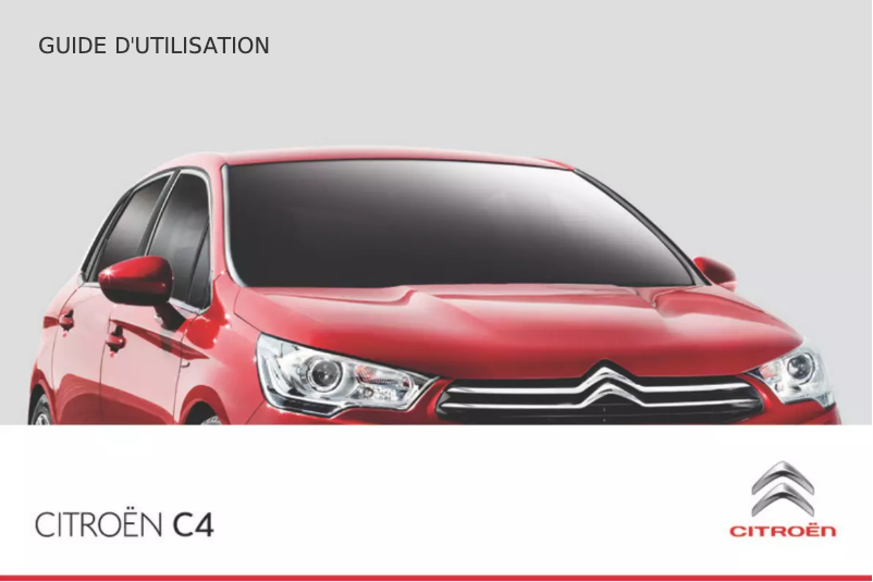 Página 1 del manual Manual de usuario Citroën C4 (2015)