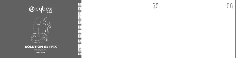 Page 1 de la notice Manuel utilisateur Cybex Solution S2 i-Fix