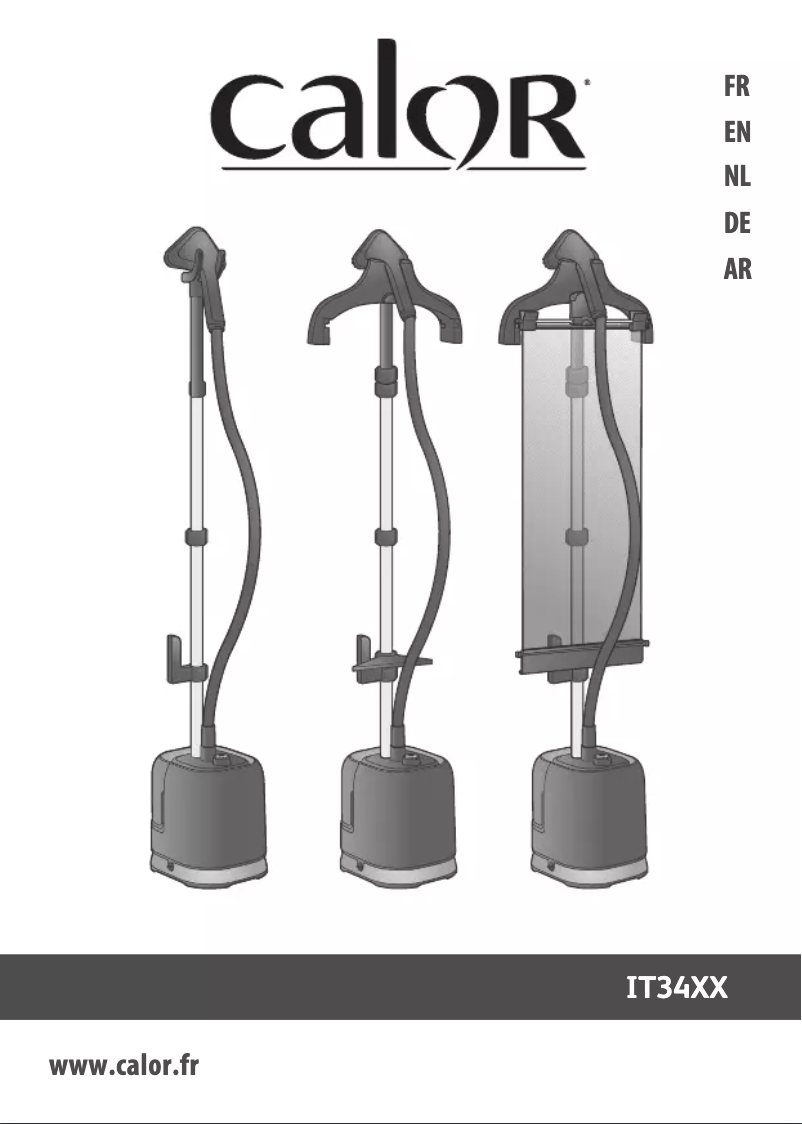 Page 1 de la notice Manuel utilisateur Calor Pro Style IT3440