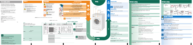 Page n°1 - Manuel utilisateur Bosch WAE20462IL