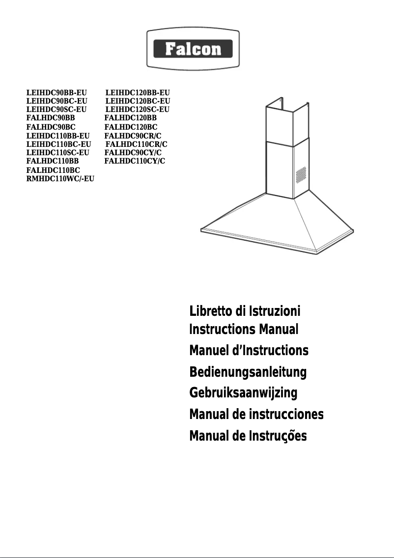 Page 1 de la notice Manuel utilisateur Falcon LEIHDC90BC-EU