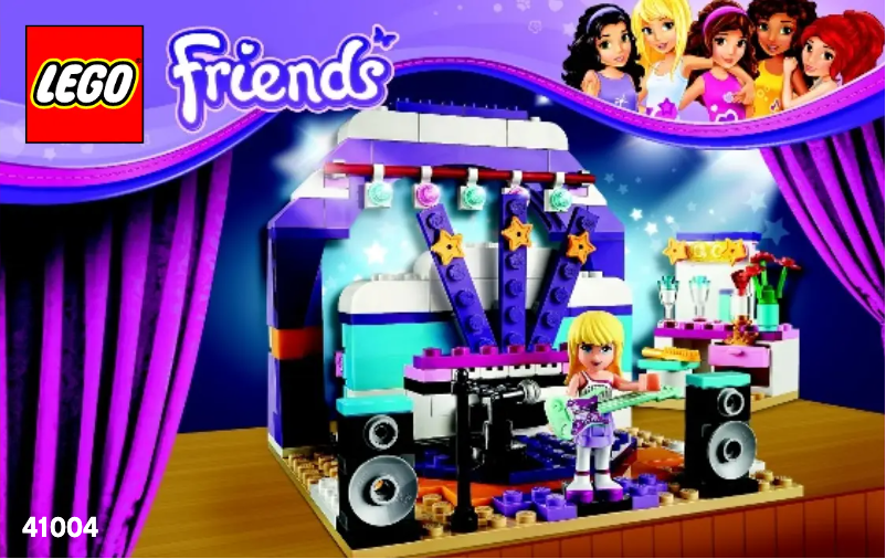 Page 1 de la notice Manuel utilisateur Lego Friends 41004