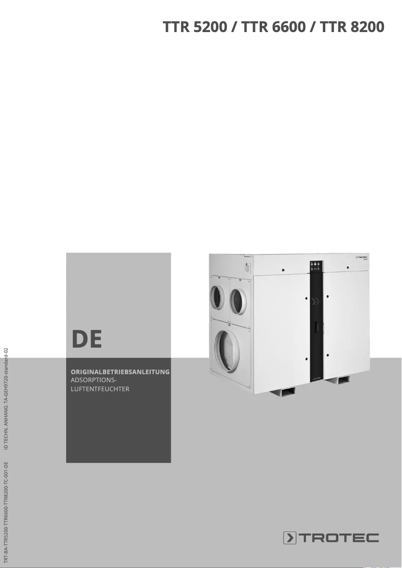 Image de la première page du manuel de l'appareil TTR 6600