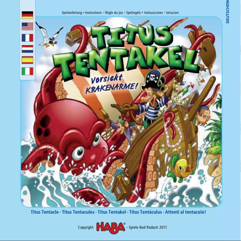 Image de la première page du manuel de l'appareil Titus Tentakel