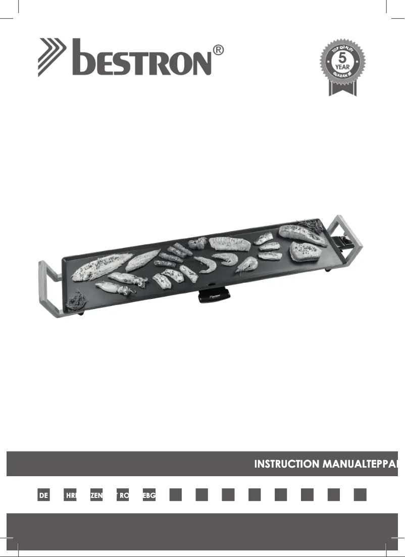 Page n°1 - Mode d'emploi Bestron ABP604BB