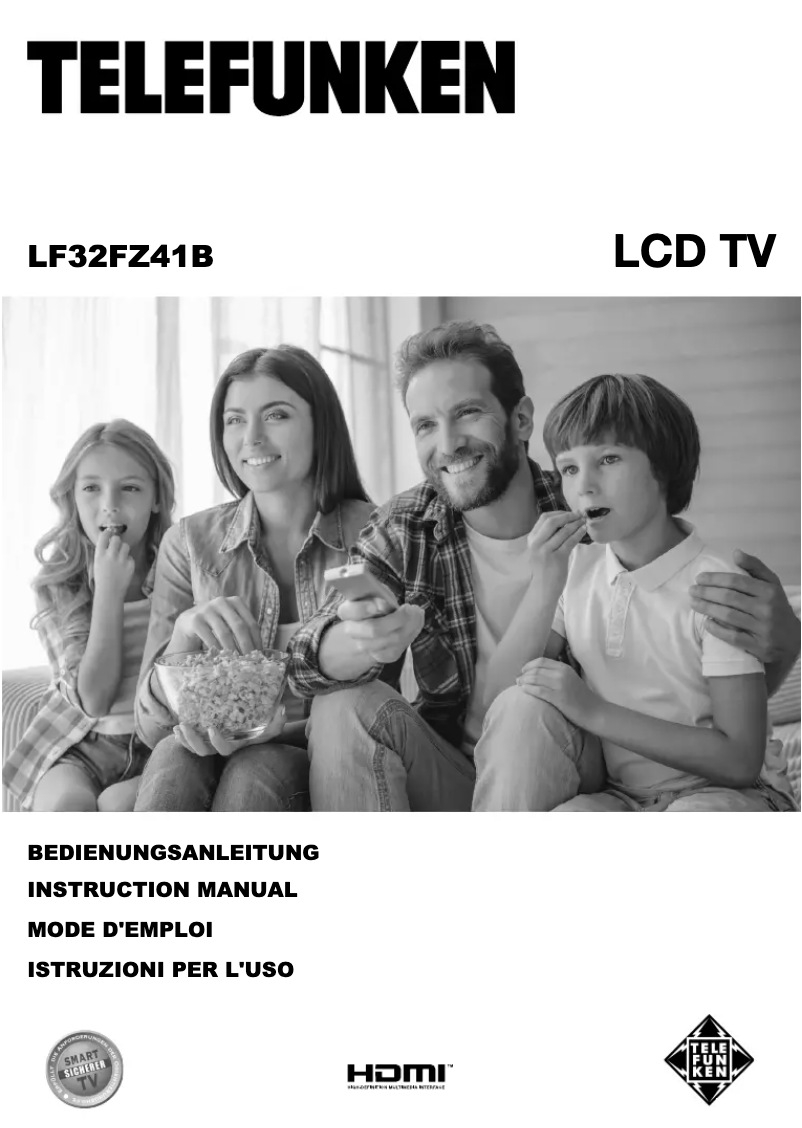 Image de la première page du manuel de l'appareil LF32FZ41B