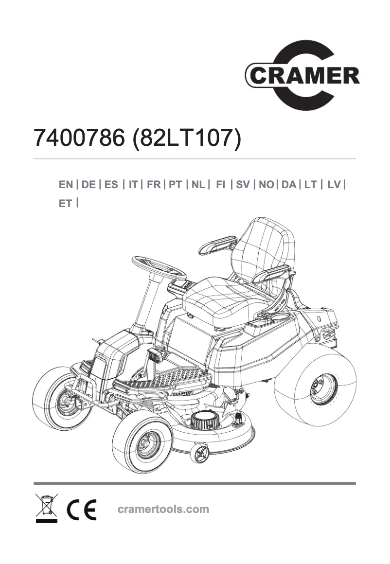 Image de la première page du manuel de l'appareil 82LT107
