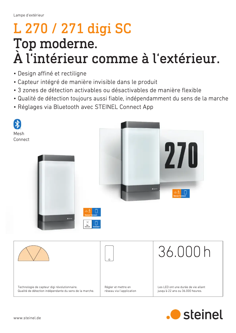 Image de la première page du manuel de l'appareil L 271 Digi SC