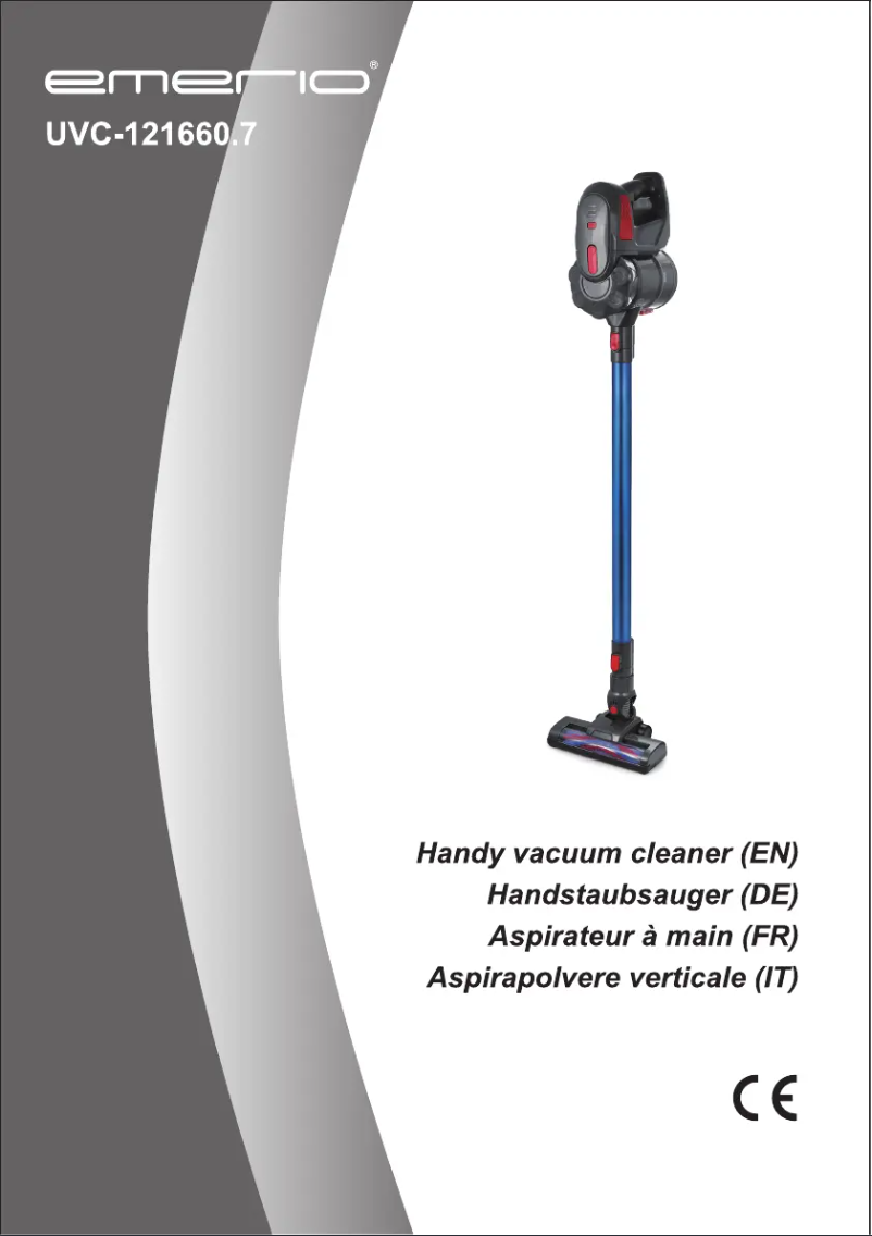 Página 1 del manual Manual de usuario Emerio UVC-121660