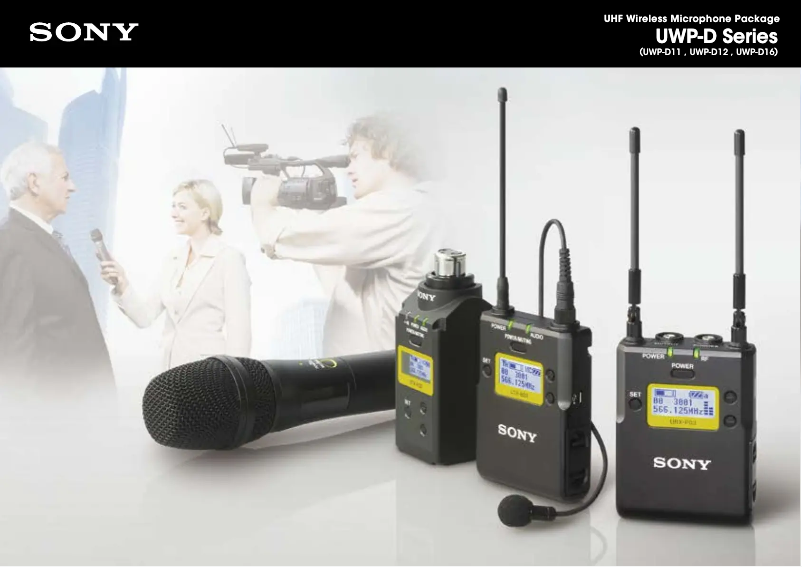 Page n°1 - Fiche technique Sony UWP-D12