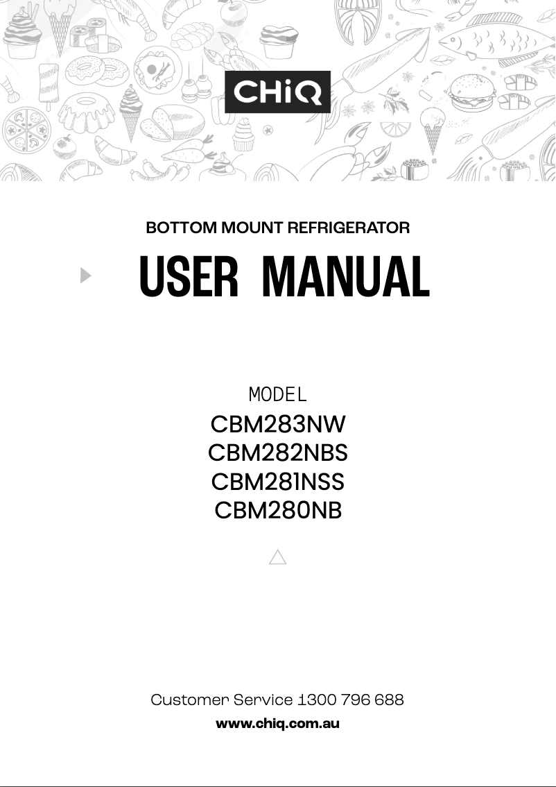 Page 1 de la notice Manuel utilisateur CHiQ CBM280NB