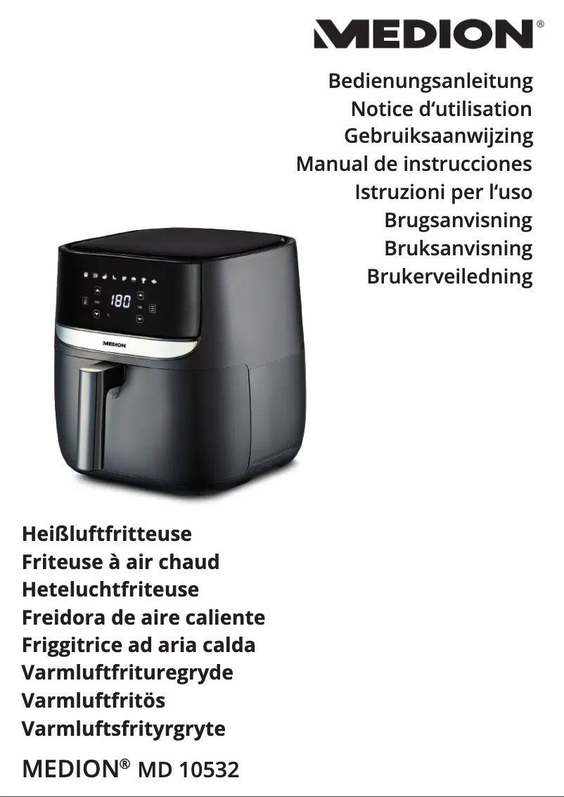 Page 1 de la notice Manuel utilisateur Medion MD 10532