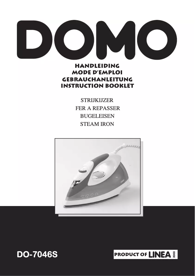 Image de la première page du manuel de l'appareil DO7046S