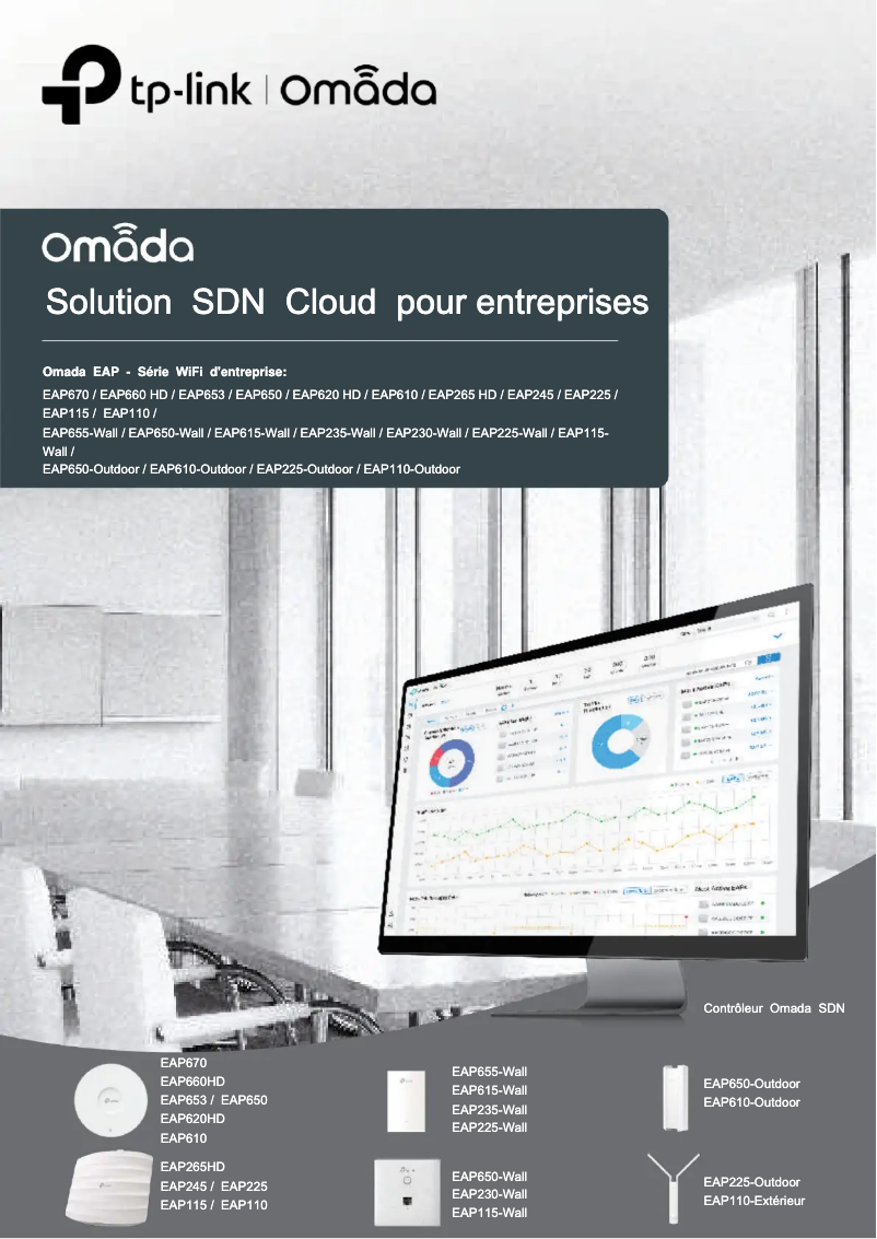 Page n°1 - Guide d'installation TP-Link Omada EAP653