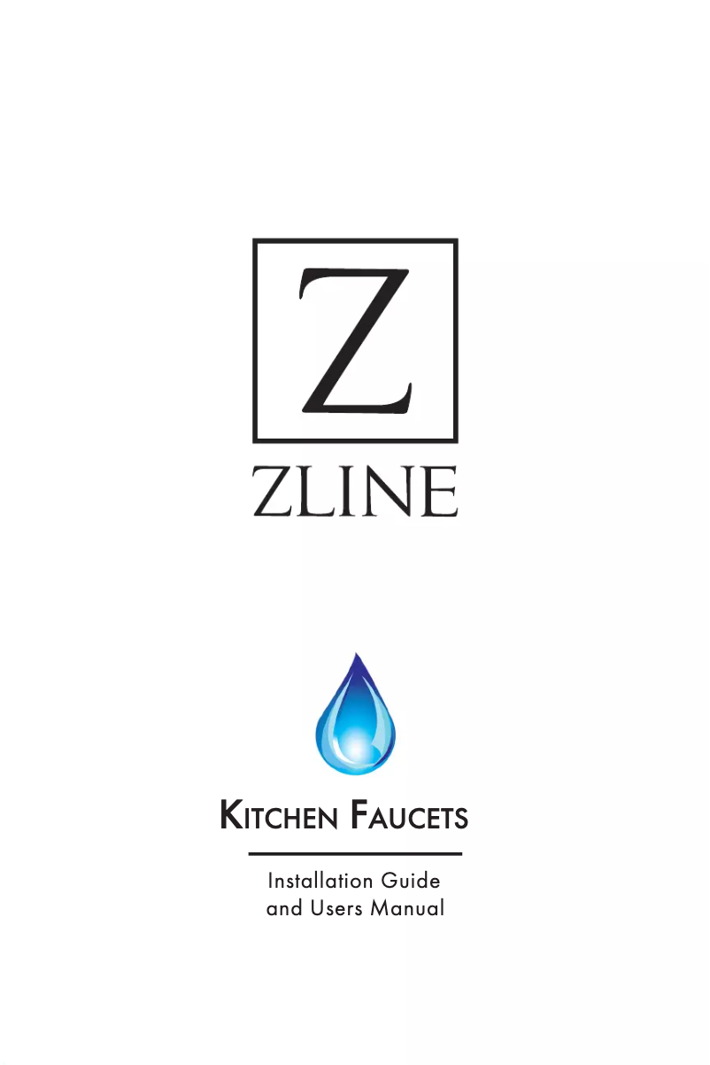 Page n°1 - Manuel utilisateur ZLine APL-KF-BN