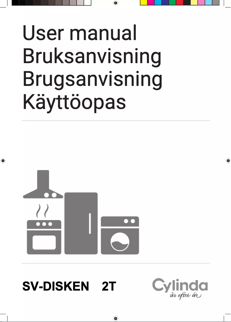 Page 1 de la notice Manuel utilisateur Cylinda SV-DISKEN 2T