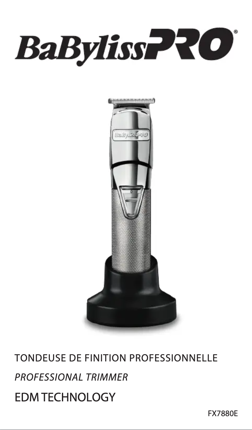 Image de la première page du manuel de l'appareil Pro FX7880E