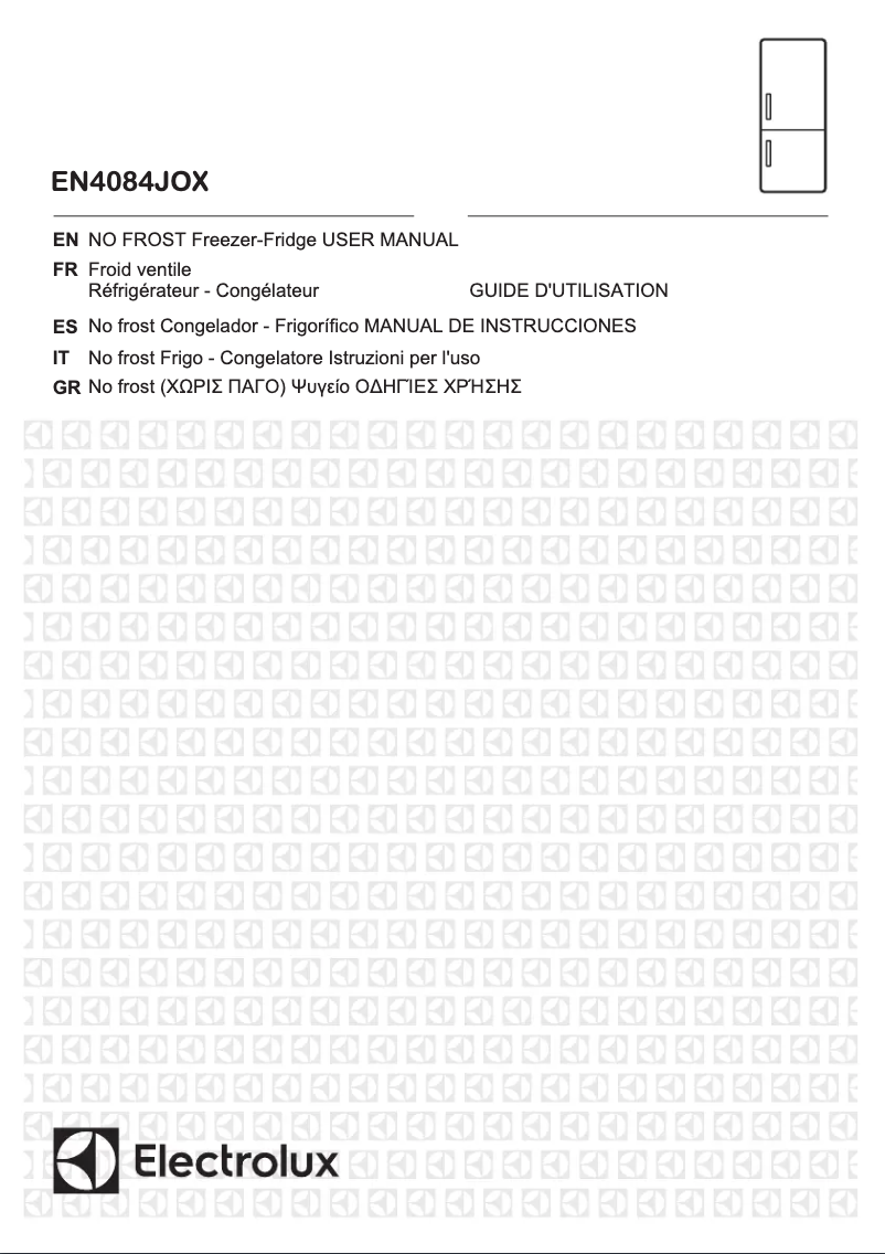 Page 1 de la notice Manuel utilisateur Electrolux EN4084JOX