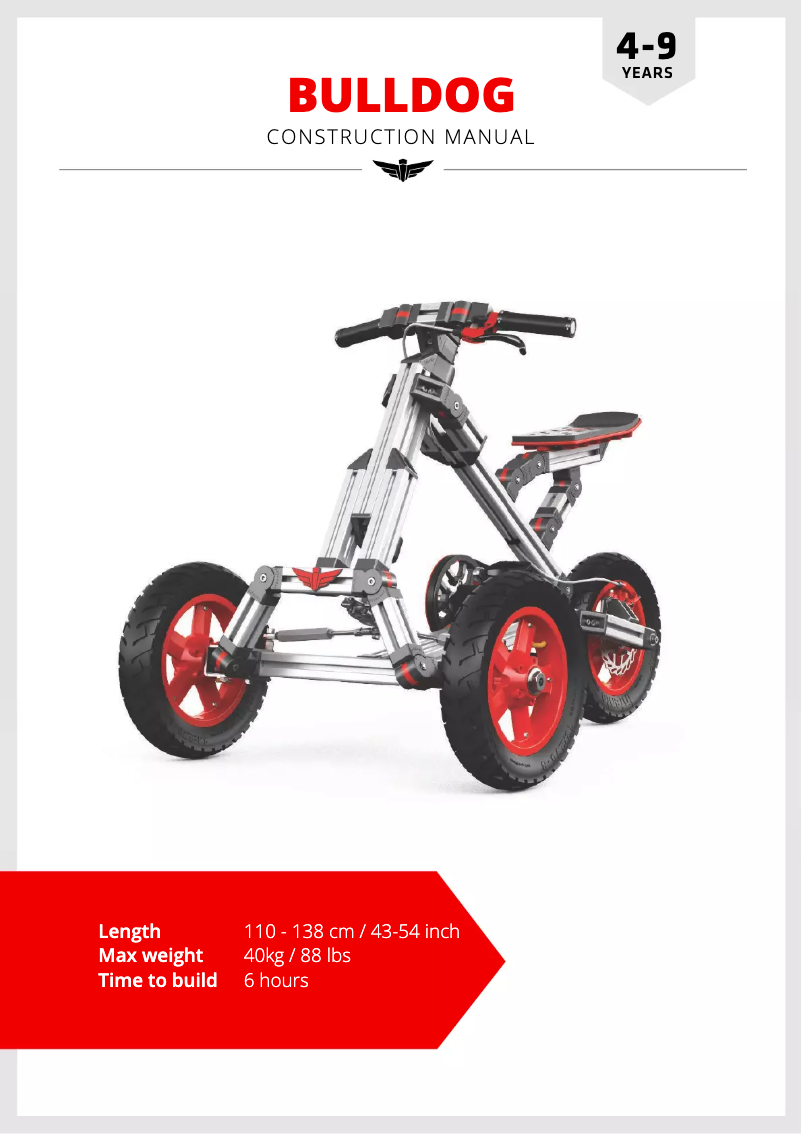 Page n°1 - Manuel utilisateur Infento Master Creator Kit Bulldog