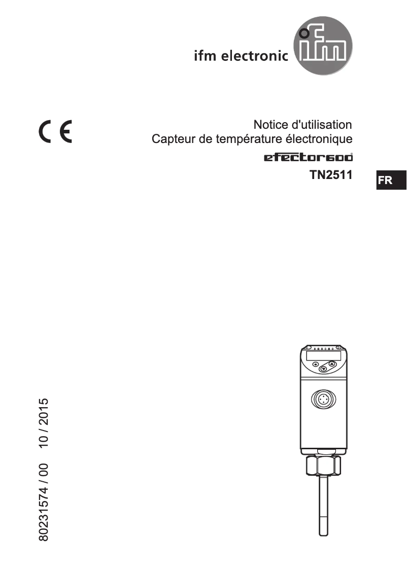 Imagen de la primera página del manual del dispositivo TN2511