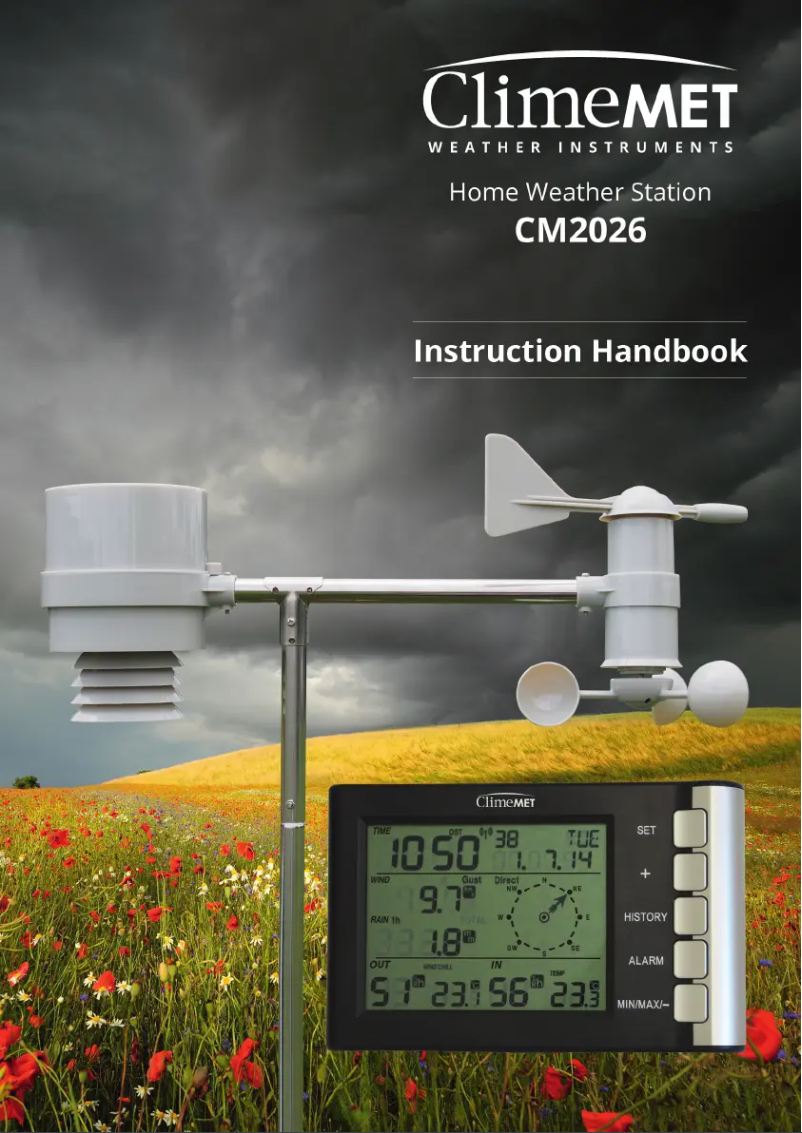 Página 1 del manual Manual de usuario ClimeMET CM2026