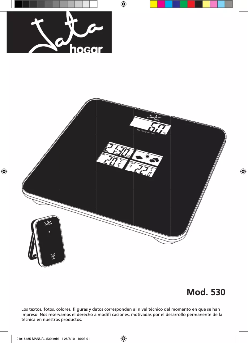 Image de la première page du manuel de l'appareil 530