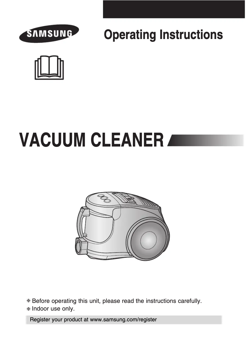 Page 1 de la notice Manuel utilisateur Samsung SC84E0