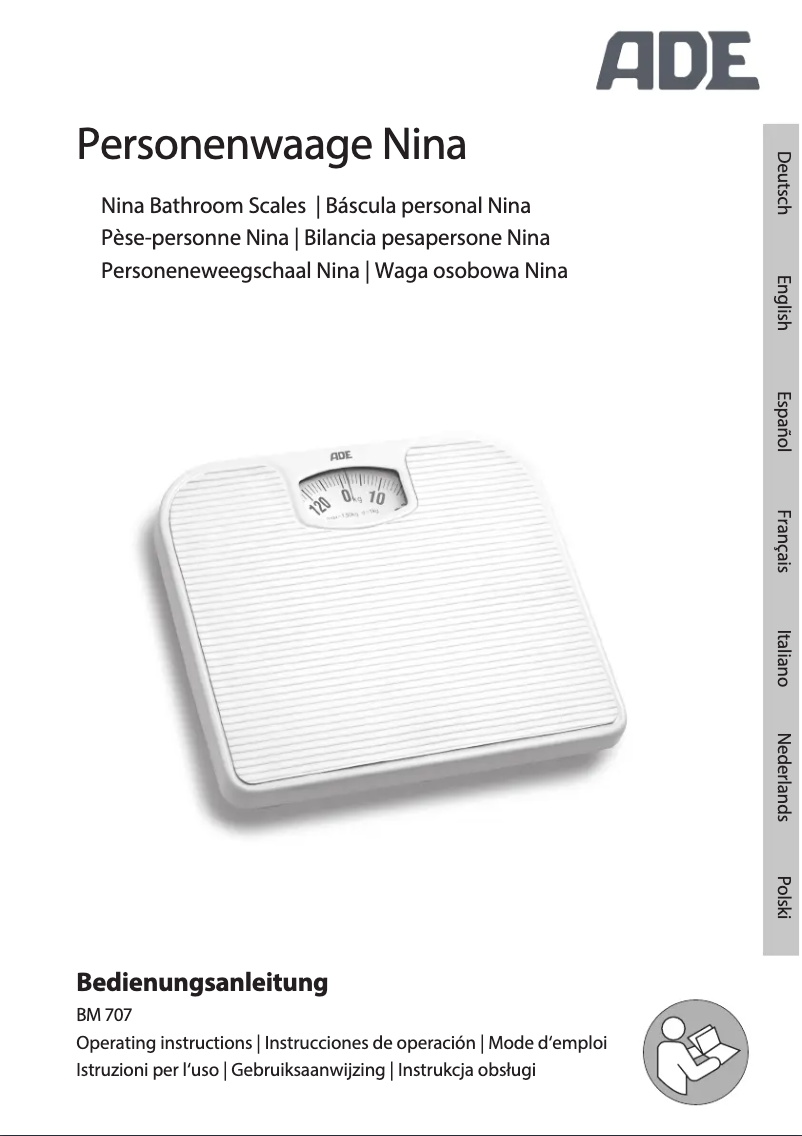 Page n°1 - Manuel utilisateur ADE BM 707