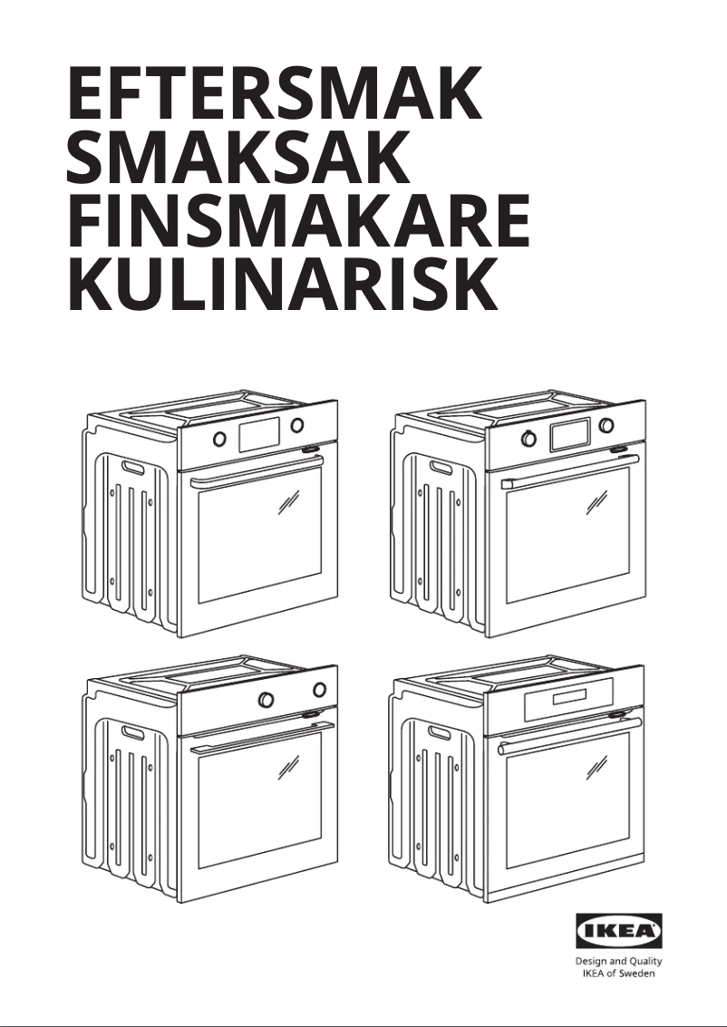 Image de la première page du manuel de l'appareil KULINARISK 104.210.62