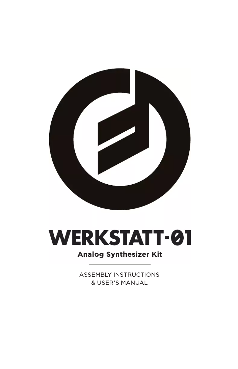 Page n°1 - Manuel utilisateur Moog Werkstatt-01