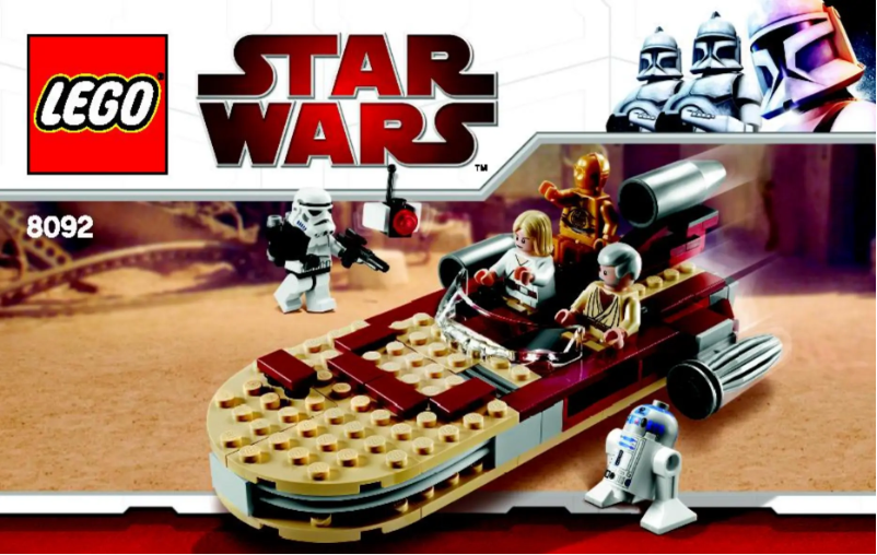 Página 1 del manual Manual de usuario Lego Star Wars 8083