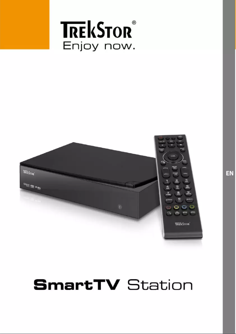 Page n°1 - Manuel utilisateur TrekStor SmartTV Station