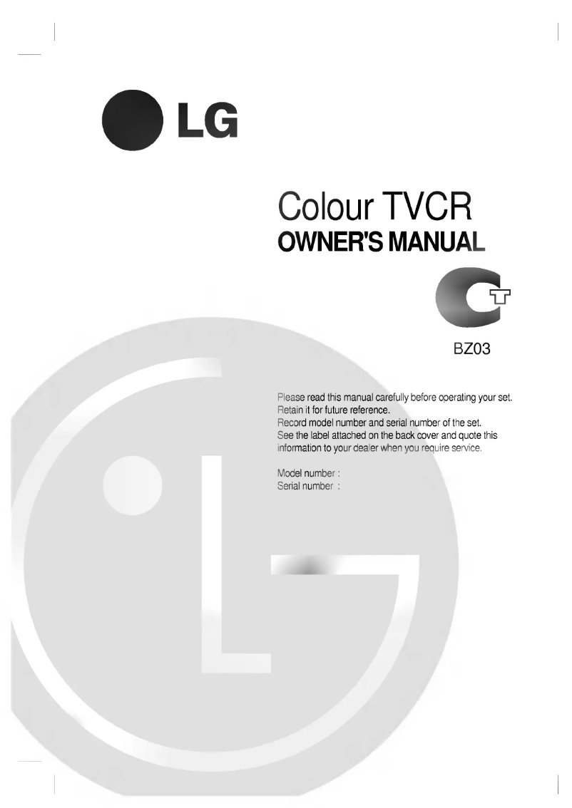 Imagen de la primera página del manual del dispositivo KF-15FA91S