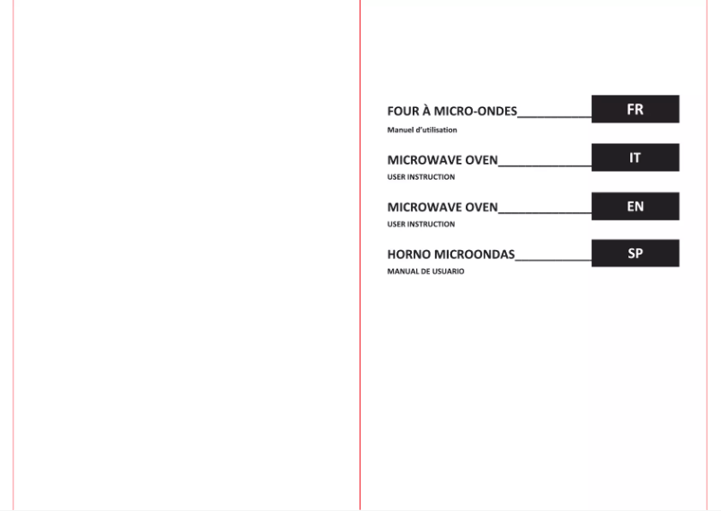 Image de la première page du manuel de l'appareil CMG 2071 DS SGP
