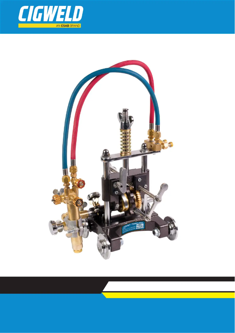 Image de la première page du manuel de l'appareil COMET