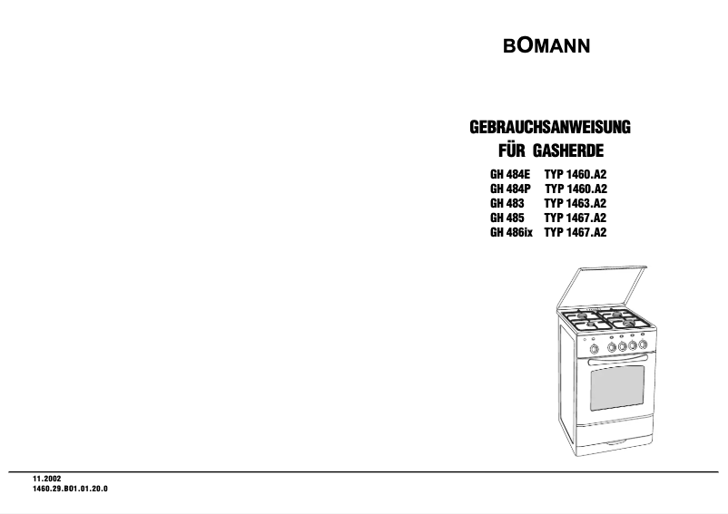 Image de la première page du manuel de l'appareil GH 484