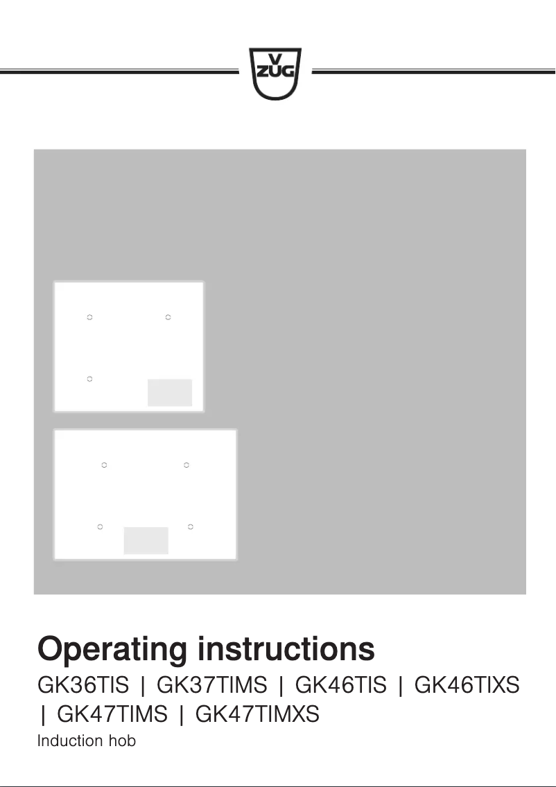 Image de la première page du manuel de l'appareil GK47TIMXSC