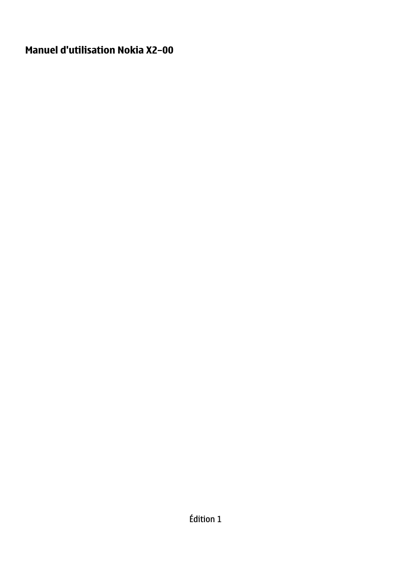 Imagen de la primera página del manual del dispositivo X2