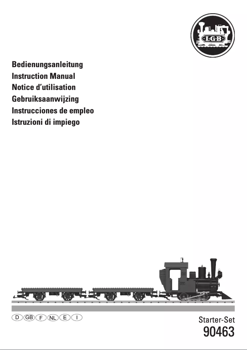 Image de la première page du manuel de l'appareil 90463