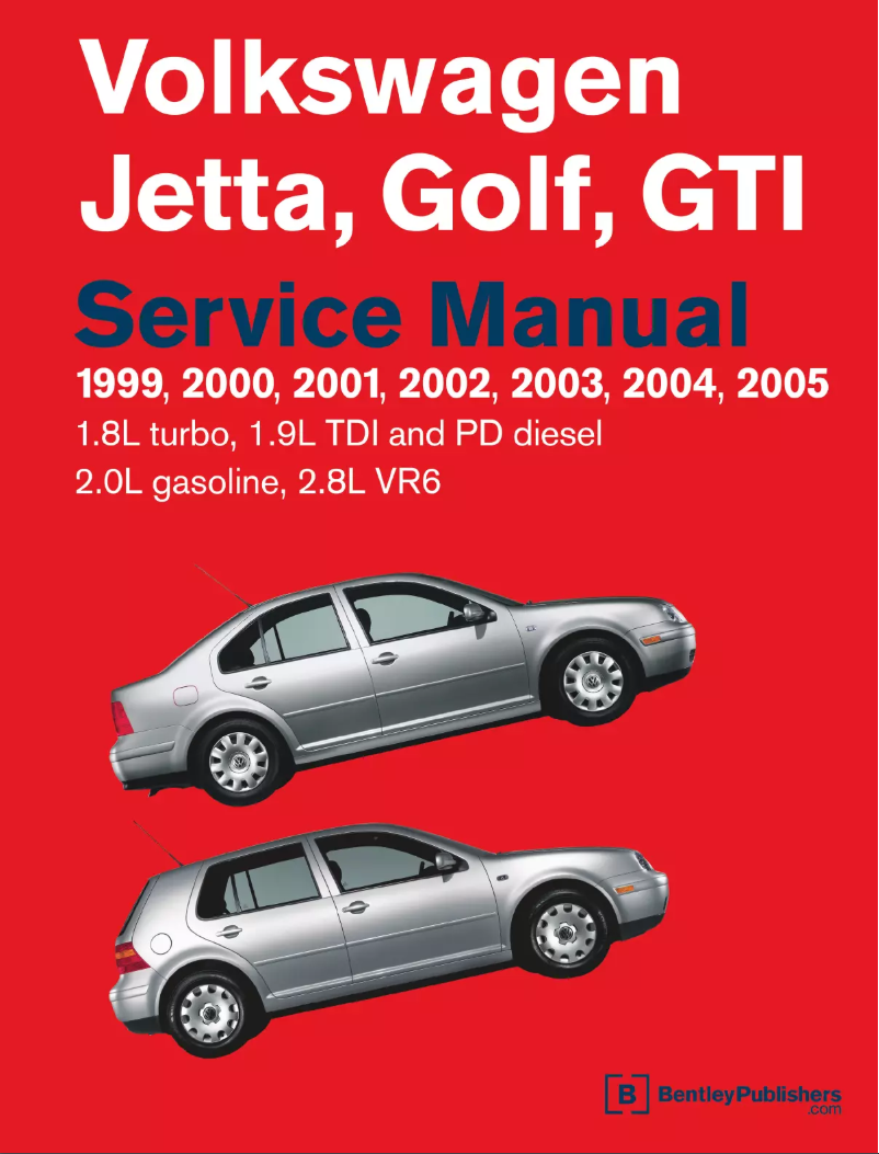Page 1 of the manual User Manual Volkswagen Golf (2004)