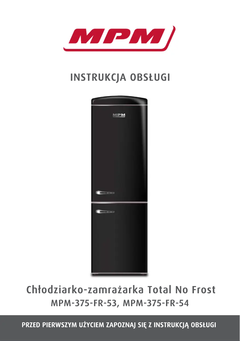 Page 1 de la notice Manuel utilisateur MPM MPM-375-FR-54