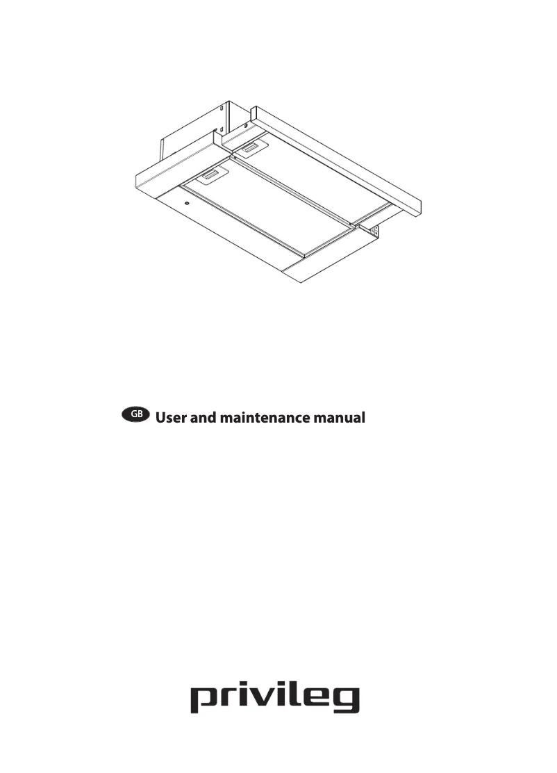 Page 1 de la notice Instructions / montage Privileg DGAH 55 AM X