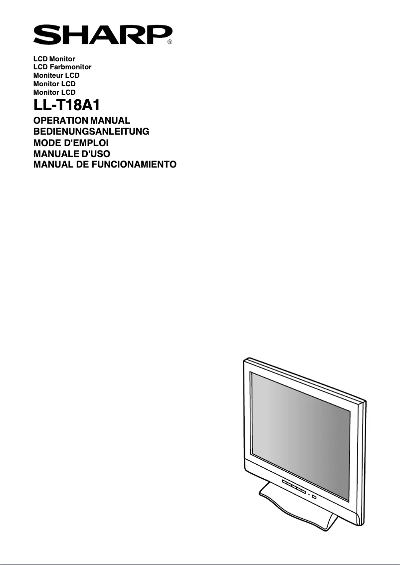 Image de la première page du manuel de l'appareil LL-T18A1
