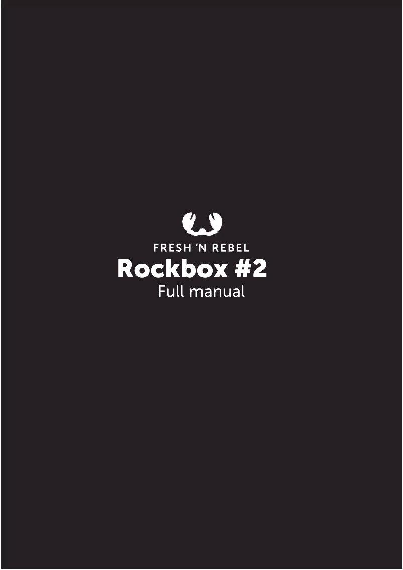 Page 1 de la notice Manuel utilisateur Sitecom Rockbox Brick