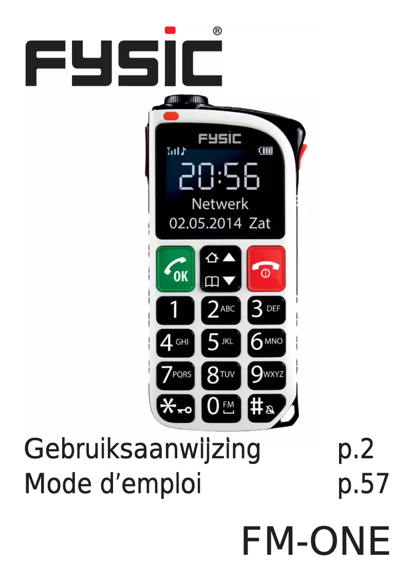 Page 1 de la notice Manuel utilisateur Fysic FM-One