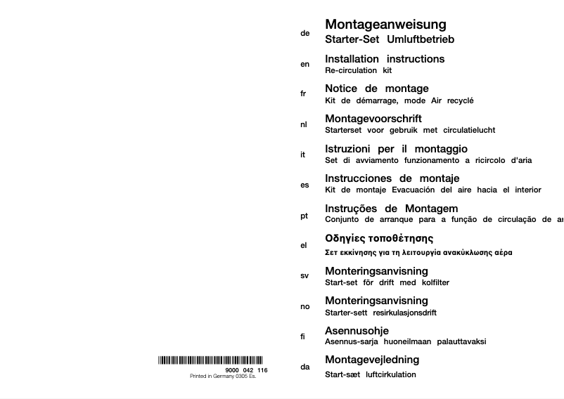 Page n°1 - Manuel utilisateur Siemens LZ54050