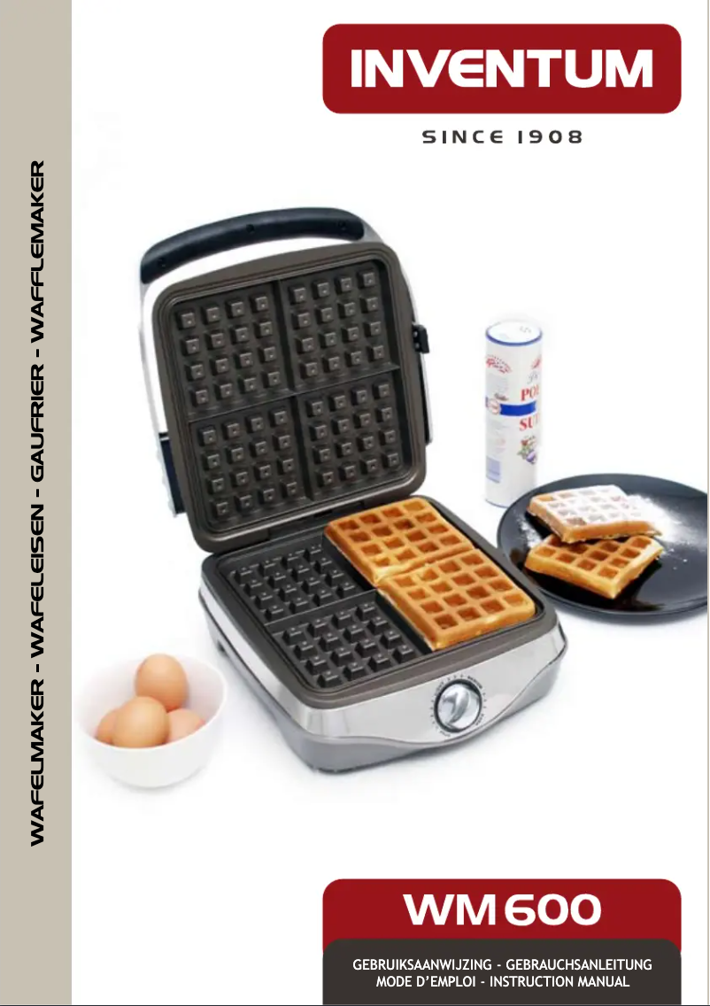 Image de la première page du manuel de l'appareil WM600