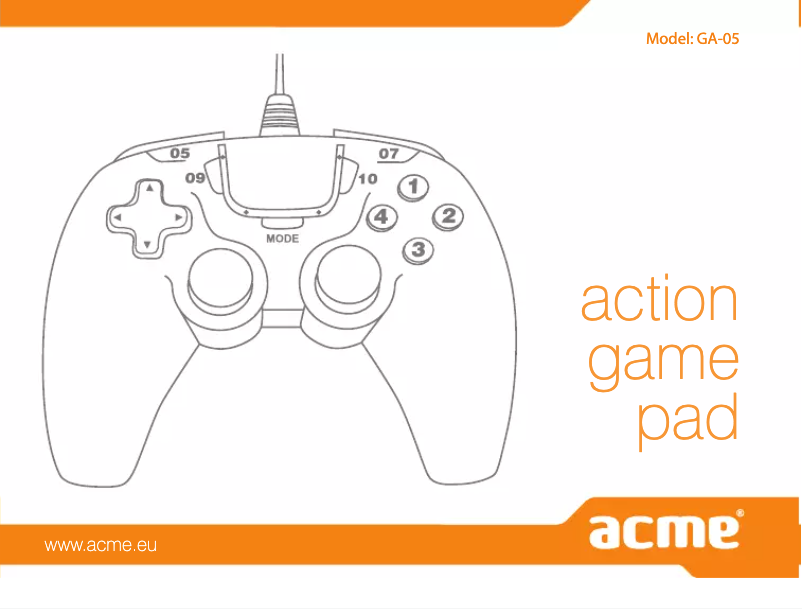 Página 1 del manual Manual de usuario Acme United GA-05